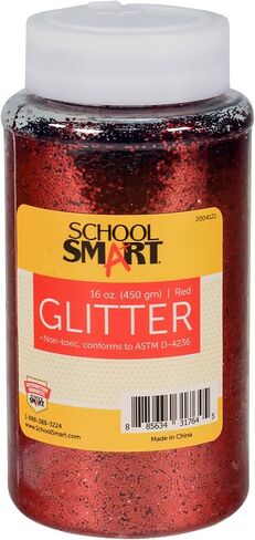 School Smart S2004133 Craft Glitter, 1 Pound Jar, Green in Kuwait
