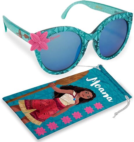 Sun-Staches Little Mermaid Disney Sunglasses for Kids Stylish, Comfortable & Durable UV-Protective Mermaid Sunglasses With Soft Carrying Case - Official Ariel Accessories for Girls in Saudi Arabia