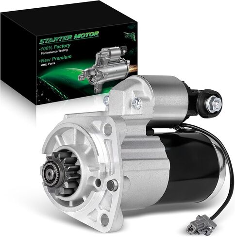 Starter Motor for:-Nissan Rogue 2008-2013, Rogue Select 2014-2015, Sentra SE-R 2007-2012 2.5L L4 12V 1.7KW 13 Teeth Clockwise, 23300-ET80A 19061N 16085 23300-ET80B M000TA0271 (All New) in Kuwait
