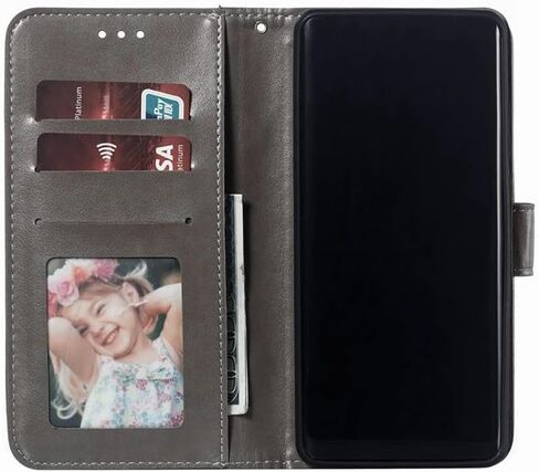 for Samsung Galaxy A35 5G Case Wallet with Card Holder Kickstand Magnetic Soft Leather Flip Fold Case for Samsung A35 5G Cover (Blue) in Kuwait