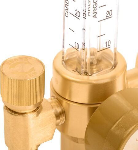 منظم الأرجون المزدوج SPARC، مقياس تدفق الغاز 0-60CFH CGA580 مدخل 5/8 مخرج، مقياس تدفق الأرجون المزدوج MIG TIG Backpurging ضمان الولايات المتحدة الأمريكية مدى الحياة in Kuwait