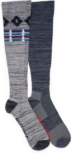 Muk Luks Men's Compression Socks (حزمة زوجان) in Saudi Arabia