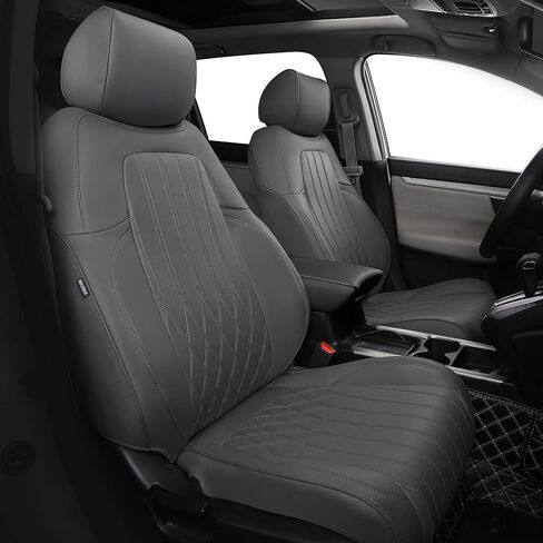 Seat Covers for Honda CRV 2023 2024 2025 EX-L/EX/LX/Sport/Touring/Special Edition Hybrid & Gas 1:1 Custom Leather Seat Covers Full Set - Back in Kuwait