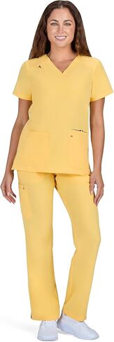 KOI Next Gen 1019 Women's Hustle and Heart Scrub Top Charcoal XL in Saudi Arabia