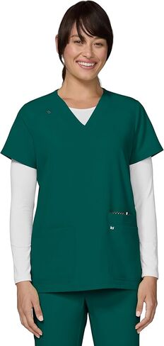 KOI Next Gen 1019 Women's Hustle and Heart Scrub Top Charcoal XL in Saudi Arabia