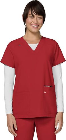 KOI Next Gen 1019 Women's Hustle and Heart Scrub Top Charcoal XL in Saudi Arabia