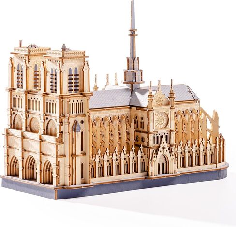 Rowood 3D Puzzles for Adults,Wooden Model Kits for Adults to Build,Birthday London Tower Bridge with LED in Saudi Arabia