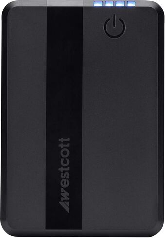 Westcott MV95 Mini V-Mount 14.8V Lithium-ion Battery (95Wh) - Portable V-Mount Battery for Photography and Video Lighting and Camera Accessories in Kuwait