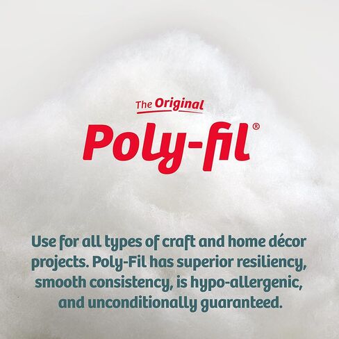 Poly-Fil Premium Polyester Fiber Fill by Fairfield, 50 oz bag in Kuwait