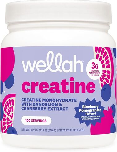Pump-It-Up Creatine (100 Servings, Blueberry Pomegranate) - Creatine Monohydrate with Dandelion, Uva Ursi, & Cranberry Extract in Saudi Arabia