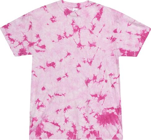 Colortone Crystal Wash Tie Dye T-Shirts for Boys and Girls - Tie-Dye Short Sleeve T Shirts for Little Kids & Big Kids in Kuwait
