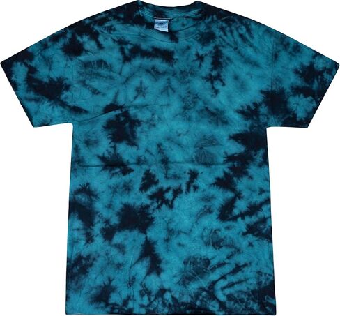 Colortone Crystal Wash Tie Dye T-Shirts for Boys and Girls - Tie-Dye Short Sleeve T Shirts for Little Kids & Big Kids in Kuwait