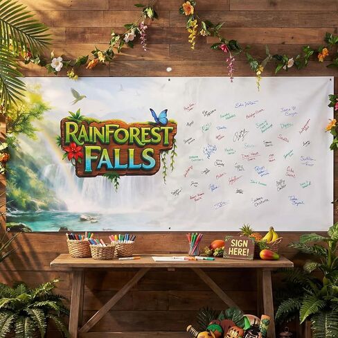 Oudain VBS 2025 Decorations 18 x 6 ft Super Sized Backdrop Observe the World VBS 2025 Decorations Crafts for Students Improve Imagination Exploration of the Outside World in Saudi Arabia