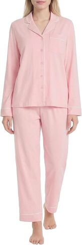 Women's Petite Cotton Pajama Set Petite Length Pjs in Kuwait