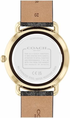Coach Elliot Men's Watch | Contemporary Minimalism with Distinctive Artistry | A True Classic Designed for Every Occasion | Water Resistant in Kuwait