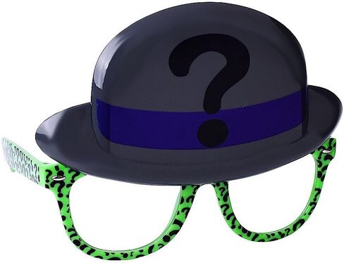 Sun-Staches DC Comics Batman Blue Mask Sunglasses | Costume Accessory Shades | UV400 | One Size Fits Most in Kuwait