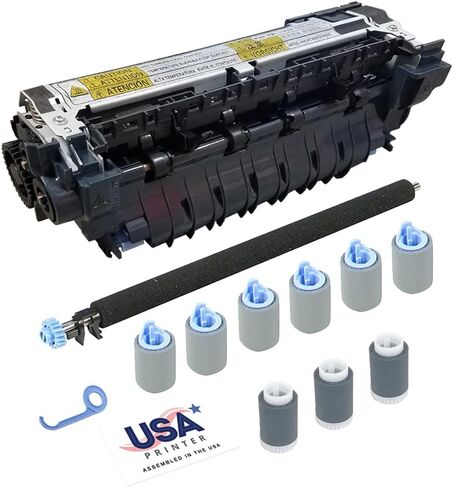 CF064A-DMKv1-USA (CF064-67902 CF064A) Deluxe Maintenance Kit for HP Laserjet M601 M602 M603 Includes RM1-8395 Fuser, RM1-8491 Transfer Roller, & Tray 1-4 Roller Kit (110V) in Kuwait