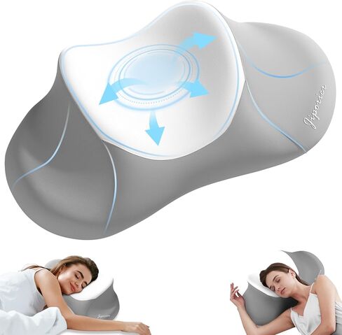 Seat Cushion with Lumbar Support for Chairs, Couch, Driving, Ergonomic Pillow for Sciatica Pain Relief, Memory Foam Back Support Pillow & Chair Cushion for Gaming Chair and Travel (Black) in Kuwait