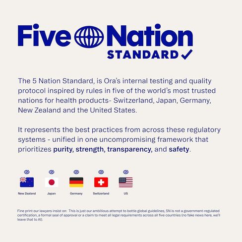 Ora Organic Magnesium Complex Powder Supplement - 4-in-1 Magnesium: Glycinate, Taurate, Malate & Citrate | Vegan, Gluten-Free | Tangerine Flavor | Calm Support for Sleep, Stress & Muscles | 30 Serving in Kuwait