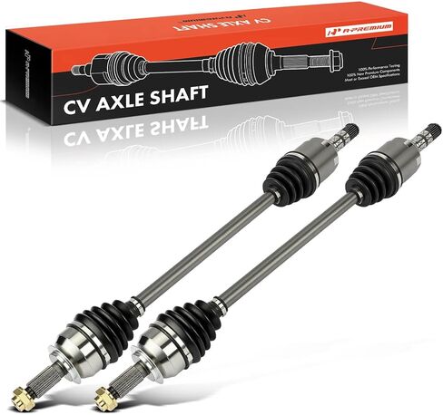 A-Premium Pair (2) Front CV Axle Shaft Assembly Compatible with Subaru Crosstrek 2018-2023 2.0L 2.5L, GAS Only, Driver and Passenger Side in Kuwait