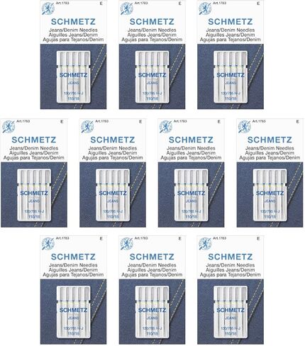 Euro-Notions 1783 Jean & Denim Machine Needles-Size 18/110 5/Pkg in Kuwait