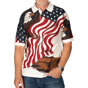 American Summer Flag Patriotic Eagle Shirt in Kuwait