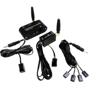 جهاز التحكم عن بعد اللاسلكي المكرر ثنائي العينين IR IR الباعث عن بعد طقم نظام المكرر Remote WL-E2 in Kuwait