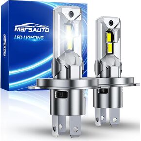 Marsauto H10 9145 9140 Fog Light Bulb 10000LM, 60 Pcs Chips 600% Bright 9145 fog lights, 1:1 Size H10 Fog Light Bulbs for Car (Pack of 2) in Kuwait