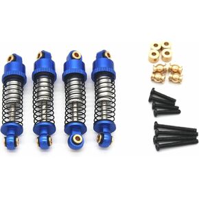 صدمات ألومنيوم FMS fcx24، صدمات Rc 48 مم لأجزاء ترقية السيارة الزاحفة 1/24 FMS FCX24 RC 4 قطع/مجموعة (أحمر) in Kuwait