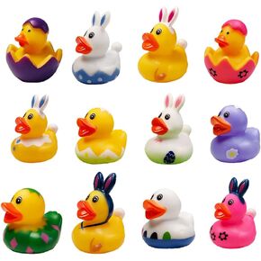 20pcs Assorted Rubber Duck Christmas Duck Toys,Small Rubber Ducks in Bulk Baby Shower Bath Toy for Kids Toddler Birthday Halloween Party Favors Stocking Stuffers Classroom Incentives in Saudi Arabia