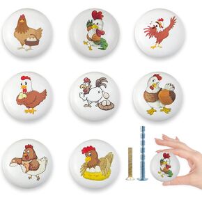 6PCS 1.5" Cute Funky Safari Animals Ceramics Drawer Pulls Lion Knobs Nursery Kids Room Unique Cabinet Decor Dresser Knobs in Kuwait