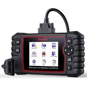 OBD2 Scanner Diagnostic Tool for Porsche/Cayenne, iCarsoft POR V2.0 Code Reader Battery Registration for Porsche, All System in-Depth Scan, with Oil Reset/SAS/EPB/BMS/ETC/DP/BLD/INJ, Battery Test in Kuwait