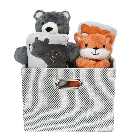 Lambs & Ivy Pink/White 5-Piece Luxury Infant/Newborn/Baby Gift Basket in Saudi Arabia