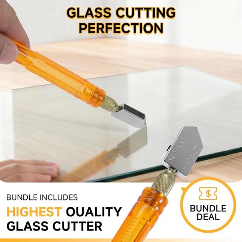 قاطع الزجاجات من كالاوين، ترقية قاطع الزجاجات ومجموعة قطع الزجاج للزجاجات، أداة قطع زجاجات النبيذ الزجاجية لقطع زجاجات النبيذ والبيرة والمشروبات الكحولية والويسكي الشمبانيا (فقط للزجاجات المستديرة) in Kuwait