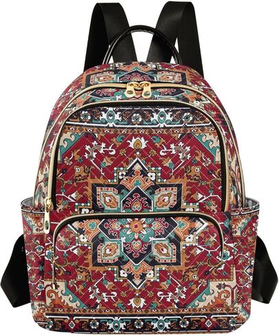 Women Backpack Houndstooth Black White Anti-Theft Travel Backpack with Luggage Belt Lightweight Handbag Lady Purse Roomy Double Zipper Weekend Bag for Everyday Use in Kuwait