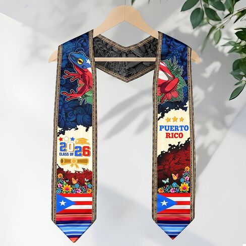 سرق التخرج من بورتوريكو ، تخرج العلم الأمريكي في بورتوريكو شاش 2025 ، فئة 2025 in Kuwait