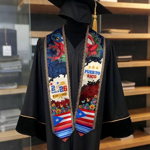 سرق التخرج من بورتوريكو ، تخرج العلم الأمريكي في بورتوريكو شاش 2025 ، فئة 2025 in Kuwait