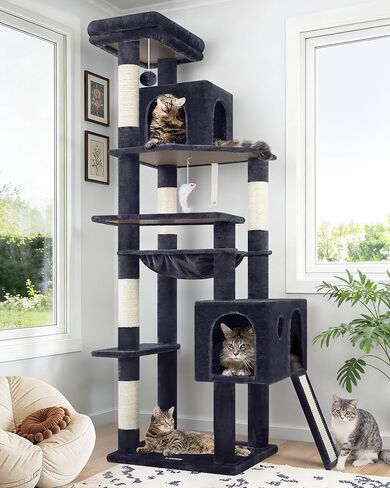 Globlazer F70 Pro Heavy Duty Cat Tree Tower for Indoor Cats Large Adult in Saudi Arabia