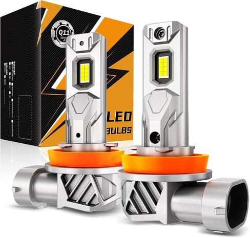 Auxbeam 9005 H11 Fog Light Combo, 32000LM Super Bright 1:1 Mini Size 6500K H8 H9 HB3 Fog Lights For Off-road Use, Plug and Play in Kuwait