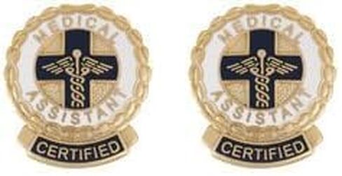 EMI Assistant Assistant Emblem Pin - Round Round in Kuwait