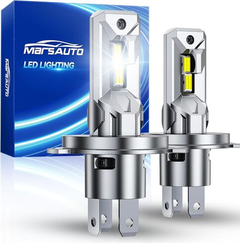 Marsauto H10 9145 9140 Fog Light Bulb 10000LM, 60 Pcs Chips 600% Bright 9145 fog lights, 1:1 Size H10 Fog Light Bulbs for Car (Pack of 2) in Kuwait