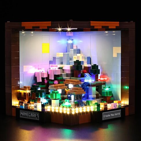 مصابيح LED Kyglaring لمجرة Lego The Milky Way Galaxy، مجموعة إضاءة إبداعية متوافقة مع Lego 31212، مجموعات Lego غير متضمنة (جهاز التحكم عن بعد) in Kuwait