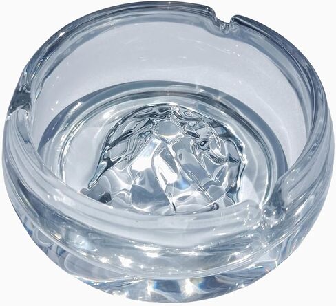 Ash tray - Crystal Mountain Design, Handcrafted Modern Decorative Ash Tray for Home Office & Outdoor Patio Use, Portable Stylish Cigarette Holder in Kuwait