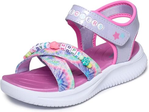 Skechers Girl's Jumpsters Sandal-tie Dye BFFs in Saudi Arabia