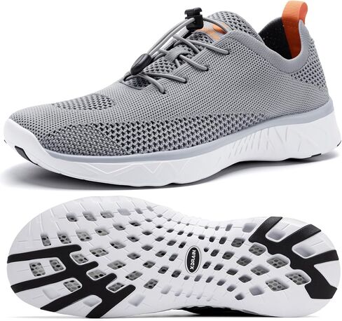 ALEADER Xdrain Men's Water Shoes Lightweight Pool Swim Shoes for Water Sport, Tennis, Walk & Travel in Kuwait