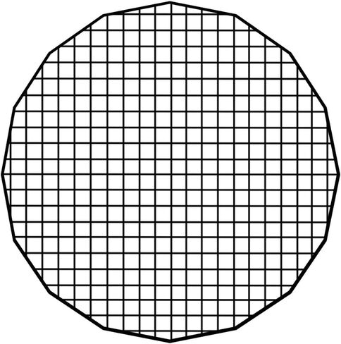 Fotodiox Pro 36in Eggcrate Grid for EZ-Pro DLX Parabolic Softboxes - Fits 36in (90cm) EZ-Pro DLX Parabolic Softboxes - 50 Degree Grid (2x2x1.5 Openings) in Saudi Arabia