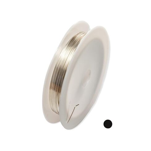 CRAFT WIRE 16 Gauge, 925 Sterling Silver Wire (Round) Half Hard Made in USA - 1 Ounce (7.5FT) in Kuwait