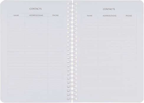 Christian Art Gifts 2026 Compact Spiral-bound 12 Month Planner for Women: Be Still & Know Encouraging Scripture, Daily Planning, Organizing, Reminders, Appointments, Cute Teal Multicolor Floral & Gold in Kuwait