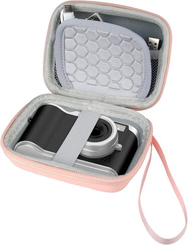Digital Camera Case Compatible with CAMKORY/for Lecran/for KODAK PIXPRO/for VAHOIALD/for Canon PowerShot ELPH 180/190/for Sony DSCW800, Small Camera Protective Bag Travel Cameras Storage hard Holder in Saudi Arabia