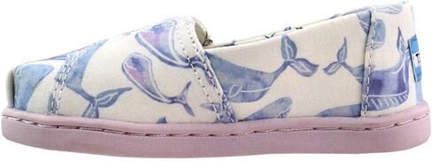 TOMS Infant Girls Alpargata Slip On Sneakers Shoes Casual - White in Kuwait